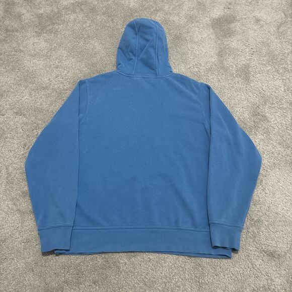 The North Face Men's Size Medium Blue Hoodie Pullover Sweatshirt - Picture 5 of 5